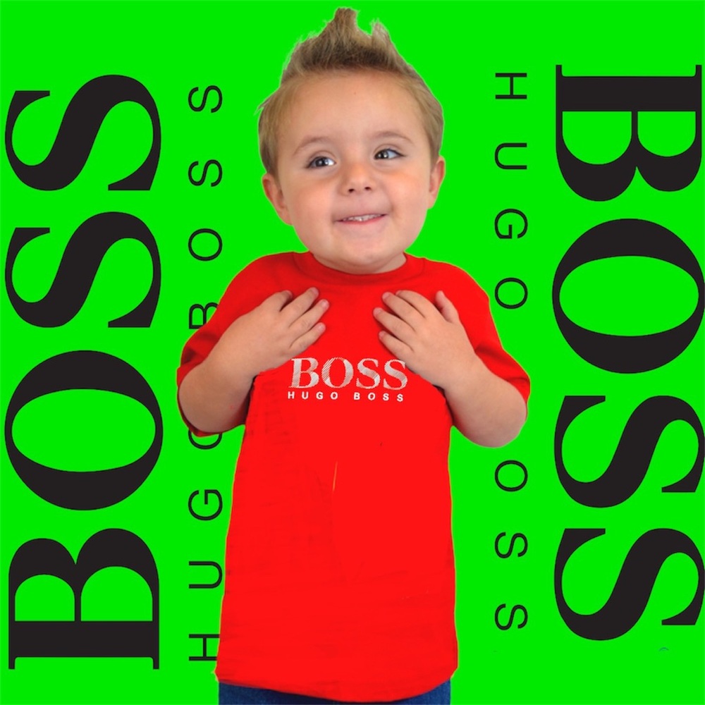 NWT Hugo Boss Tshirt graphic tee Kids Boys Girls Baby short Sleeve Shirt Gift